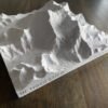 IMG_9013 Mount Everest 3d printed mountain terrain model