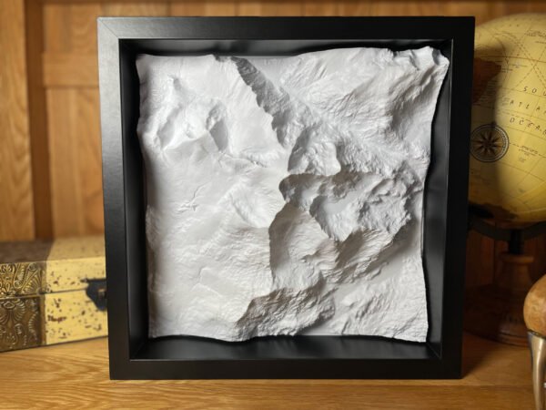 3d printed model topographic map of Snowdon