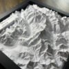 IMG_8892 Mont Blanc framed 3d printed model