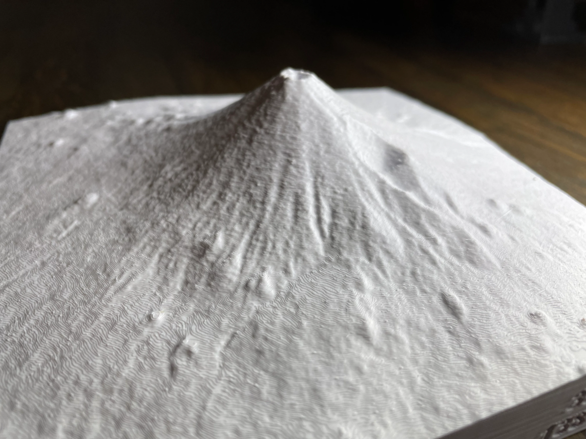 Mount Fuji 3D model