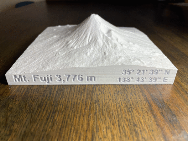 Mount Fuji 3D model
