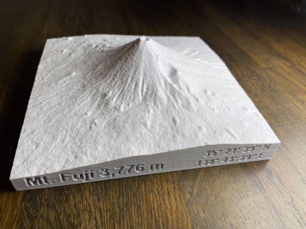 Mount Fuji 3D model