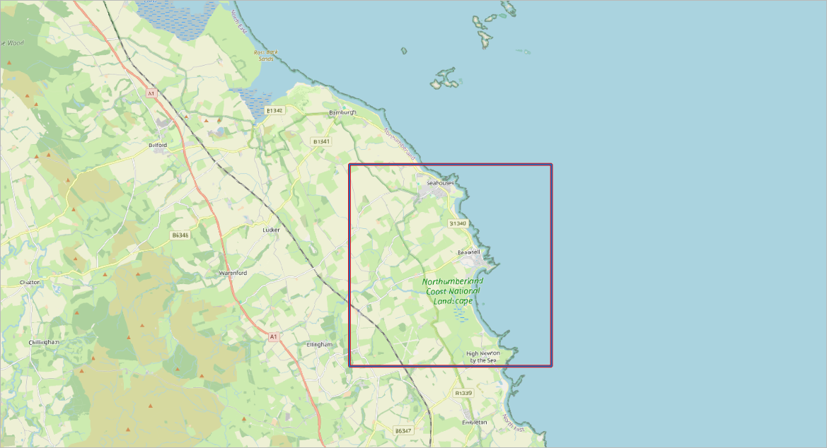 Beadnell model extent
