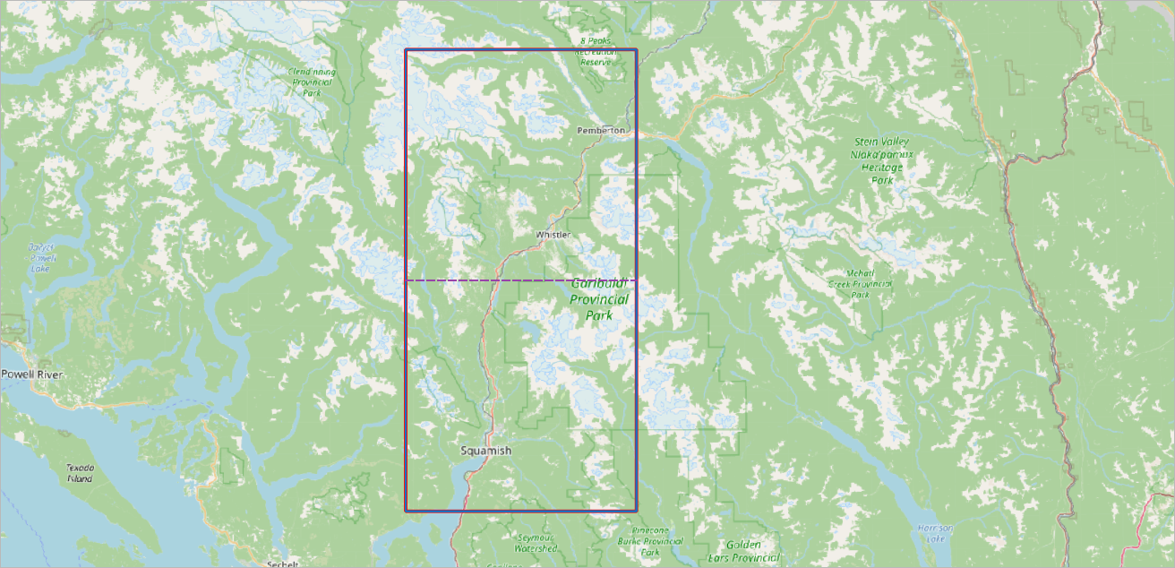 Whistler model extent